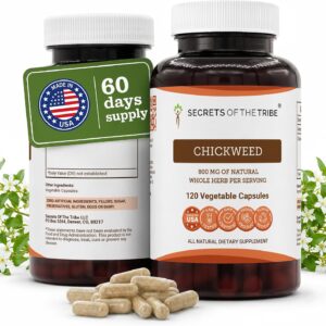 Cápsulas Vegetais de Chicória 800mg - Suporte para Saúde da Pele e Antioxidantes