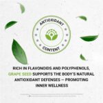 Extrato Líquido de Sementes de Uva Sem Álcool Secrets of the Tribe - Antioxidante e Suporte à Saúde - 5