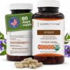 Cápsulas Vegetais Orgânicas de Hyssop 500mg - Suporte Respiratório e Imunológico