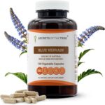 Cápsulas de Verbena Azul Secrets of the Tribe - 1000mg para Relaxamento e Bem-estar