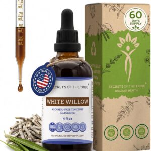 Extrato Líquido de Casca de Salgueiro Branco - Suporte Articular e Recuperação Muscular 120ml