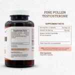 Pólen de Pinho Secrets of the Tribe - Aumento de Testosterona Natural com 120 Cápsulas Vegetais - 3