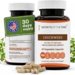 Cápsulas Vegetais de Chicória 800mg - Suporte para Saúde da Pele e Antioxidantes - 6