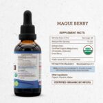 Extrato Líquido de Maqui Berry Orgânico Secrets of the Tribe - Suporte à Saúde Cardiovascular e Antioxidante - 4