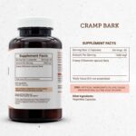 Cramp Bark Secrets of the Tribe 120 Cápsulas - Suplemento Natural para Alívio de Cãibras e Desconfortos Musculares - 3