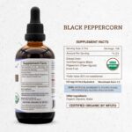 Extrato Líquido de Pimenta Preta Sem Álcool Secrets of the Tribe - Suplemento Orgânico e Natural 4 FL OZ - 4