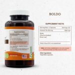 Boldo 1000mg Secrets of the Tribe - Cápsulas Naturais para Saúde Digestiva e Desintoxicação - 3