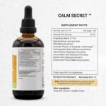 Secrets of the Tribe - Calm Secret 120ml - Extrato Herbal Sem Álcool para Redução da Ansiedade - 4