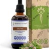 Extrato Líquido de Tomilho Sem Álcool Secrets of the Tribe - Suporte Respiratório e Digestivo Natural (4 FL OZ)