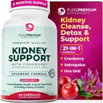 PurePremium Suplemento para Saúde dos Rins - Limpeza, Detox e Reparação em Cápsulas