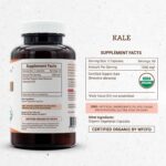 Cápsulas Orgânicas de Couve Kale USDA Secrets of the Tribe - Suplemento Herbal Natural - 4