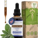 Extrato Líquido de Folha de Mullein Sem Álcool Secrets of the Tribe - Suporte para Saúde Respiratória Natural - 7