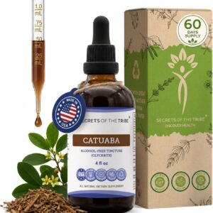 Extrato Líquido de Catuaba Secrets of the Tribe - Energia e Suporte ao Sistema Nervoso