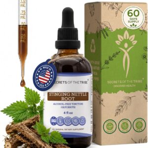 Extrato Líquido de Raiz de Urtiga para Saúde Prostatica e Urinária - Secrets of the Tribe 120ml
