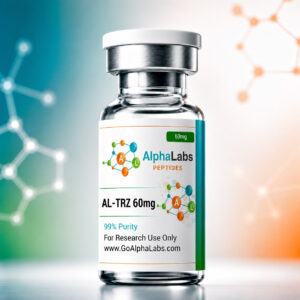 AL-TRZ 60mg Go Alpha Labs - Peptídeo de Alta Qualidade Testado em Laboratório