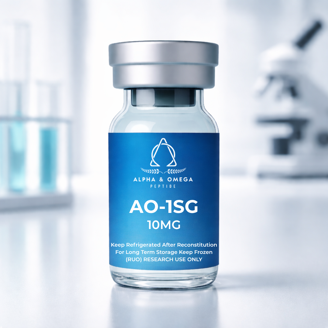 AO-1SG 10MG – Peptídeo Sintético para Pesquisa com Verificação de COA