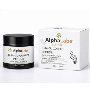 Creme para Pele Alpha Glow – GHK-Cu e SNAP-8 Go Alpha Labs 50ml - Hidratação e Renovação da Pele