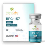 BPC-157 5mg Go Alpha Labs - Peptídeo Liofilizado para Pesquisa Científica Avançada - 2