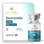 Sermorelin 10mg Go Alpha Labs - Peptídeo Liofilizado para Pesquisa Científica - 2