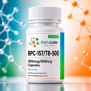 Cápsulas BPC-157 e TB-500 500mcg - Estímulo à Recuperação e Pesquisa Avançada