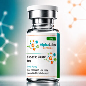CJC-1295 NO DAC 5mg Go Alpha Labs - Peptídeo para Pesquisa de Alta Qualidade