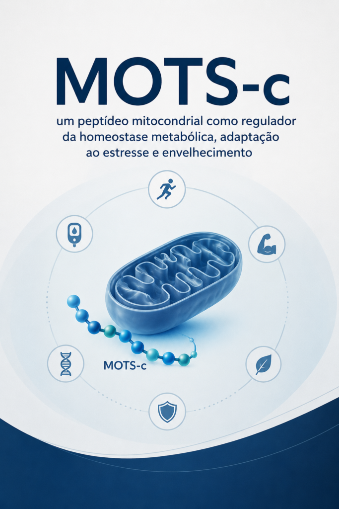 MOTS-c: um peptídeo derivado da mitocôndria como regulador da homeostase metabólica, adaptação ao estresse e envelhecimento 1 MOTS-c: um peptídeo derivado da mitocôndria como regulador da homeostase metabólica, adaptação ao estresse e envelhecimento