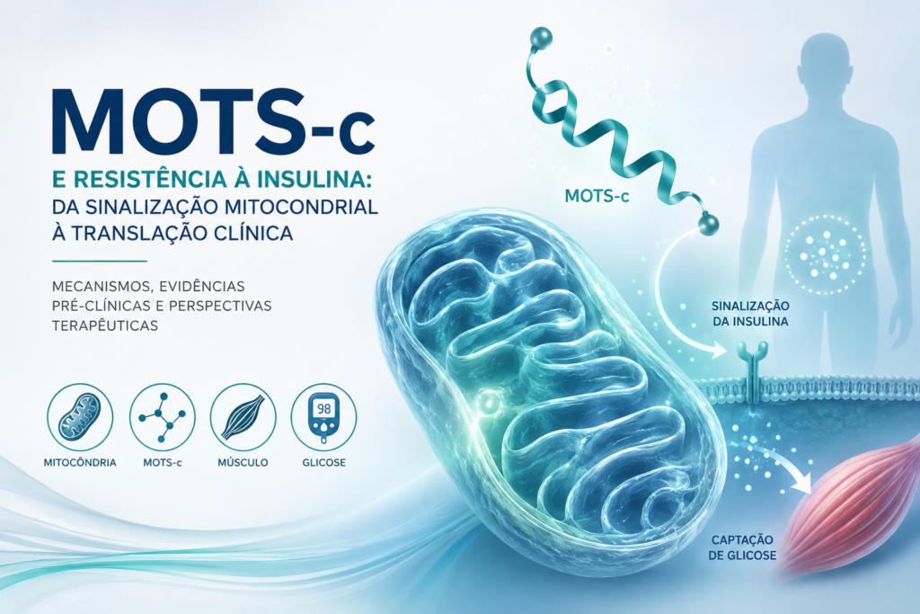 MOTS-c E RESISTÊNCIA À INSULINA: DA SINALIZAÇÃO MITOCONDRIAL À TRANSLAÇÃO CLÍNICA 1 MOTS-c E RESISTÊNCIA À INSULINA: DA SINALIZAÇÃO MITOCONDRIAL À TRANSLAÇÃO CLÍNICA