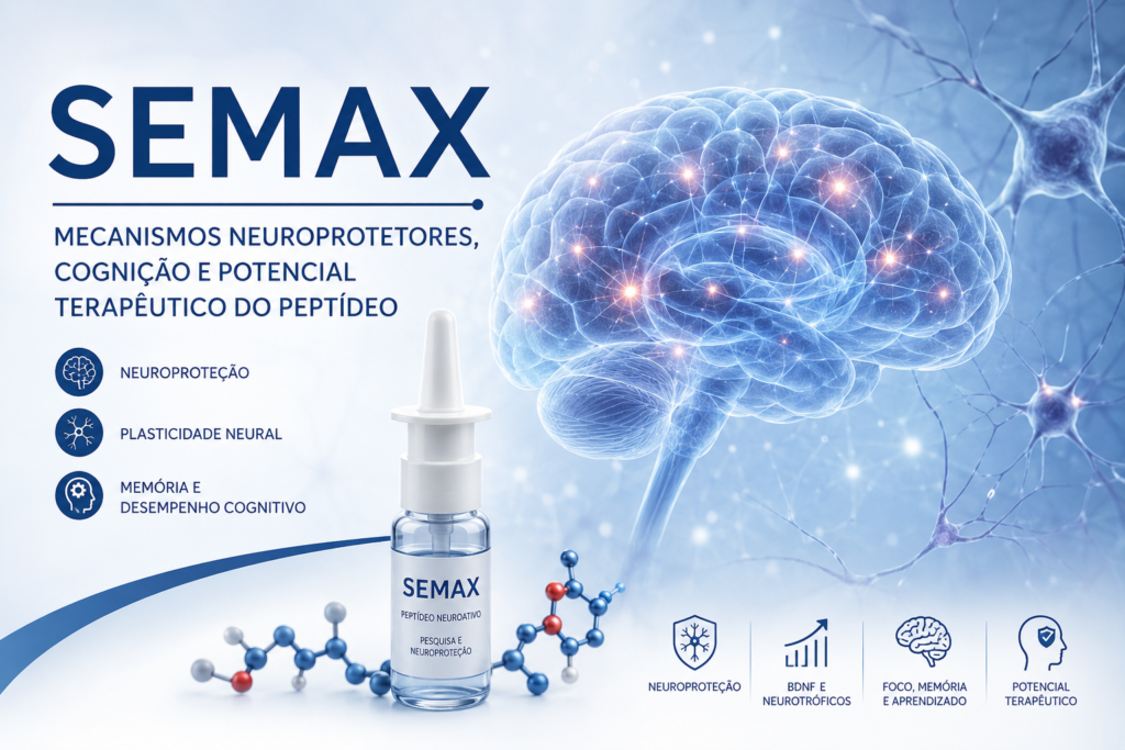 Semax: mecanismos neuroprotetores, cognição e potencial terapêutico do peptídeo 1 Semax: mecanismos neuroprotetores, cognição e potencial terapêutico do peptídeo