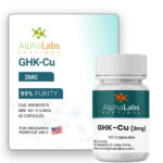 Cápsulas GHK-Cu 2mg Go Alpha Labs - Peptídeos de Alta Pureza para Pesquisa Científica - 2