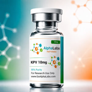KPV 10mg Go Alpha Labs - Peptídeo de Alta Qualidade Testado em Laboratório