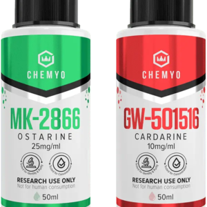 Pacote de Valor MK-2866 e GW-501516 Chemyo 50ml - Aumento de Performance e Queima de Gordura Eficaz
