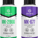 Pacote de Valor MK-2866 e MK-677 Chemyo 50ml - Aumento de Massa Muscular e Melhora na Recuperação