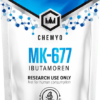 Pó Ibutamoren MK-677 Chemyo 1g - Aumenta a Liberação de Hormônio do Crescimento e Promove Crescimento Muscular