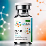 PT-141 10mg Go Alpha Labs - Peptídeo para Pesquisa e Qualidade Comprovada