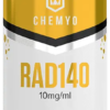 Solução RAD140 Testolone 10mg/ml - Aumento de Performance e Potencialização de Resultados