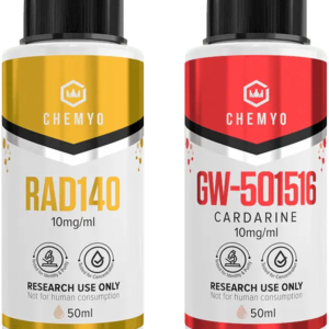 Pacote de Valor RAD-140 e GW-501516 Chemyo 50ml - Aumento de Performance e Endurance