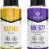 Pacote de Valor RAD-140 e MK-677 Chemyo 50ml - Suplemento para Aumento de Massa Muscular e Desempenho