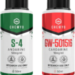 Pacote de Andarine (S4) e GW501516 Chemyo 50ml - Aumento de Performance para Atletas