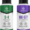 Pacote de Andarine (S4) e MK-677 Chemyo 50ml - Aumento de Massa Muscular e Recuperação Rápida