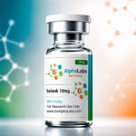 Selank 10mg Go Alpha Labs - Peptídeo Liofilizado para Pesquisa em Ciência Cognitiva