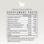 Methylated B-Complex - Suplemento de Vitaminas B Metiladas para Energia e Bem-Estar - 114