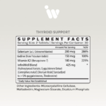 THYROID SUPPORT - Suplemento Natural para Suporte à Saúde da Tireoide e Metabolismo - 114