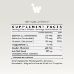 THYROID SUPPORT+ - Suplemento para Suporte da Saúde da Tireoide e Metabolismo - 114