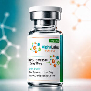 Mistura de BPC-157 (10mg) e TB-500 (10mg) - Peptídeos de Alta Qualidade Go Alpha Labs