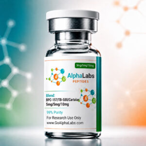 Mistura de Peptídeos BPC-157, TB-500 e Cartalax - Pesquisa de Alta Qualidade Go Alpha Labs