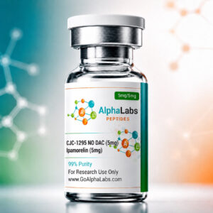 Mistura de Peptídeos CJC-1295 SEM DAC (5mg) + Ipamorelin (5mg) - Qualidade Garantida Go Alpha Labs