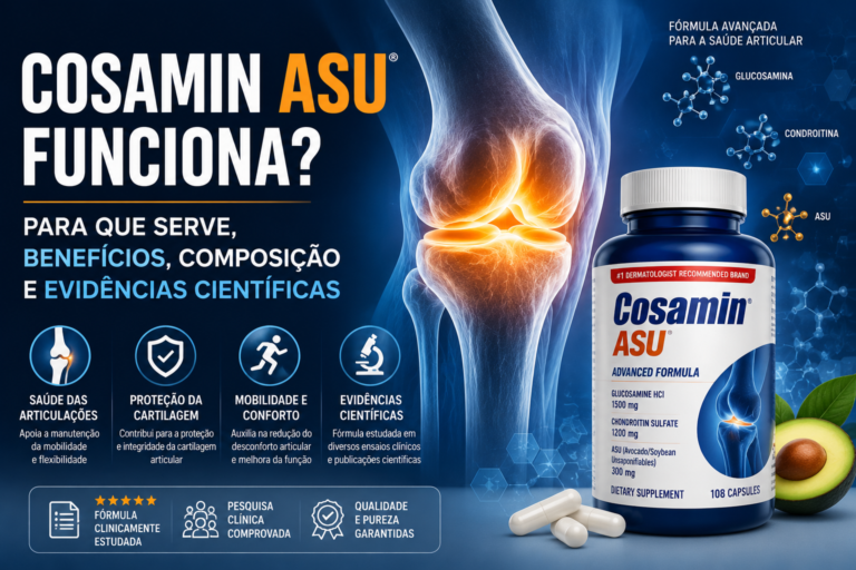 Cosamin ASU: Para Que Serve, Benefícios, Composição e Diferenciais 1 Cosamin ASU: Para Que Serve, Benefícios, Composição e Diferenciais