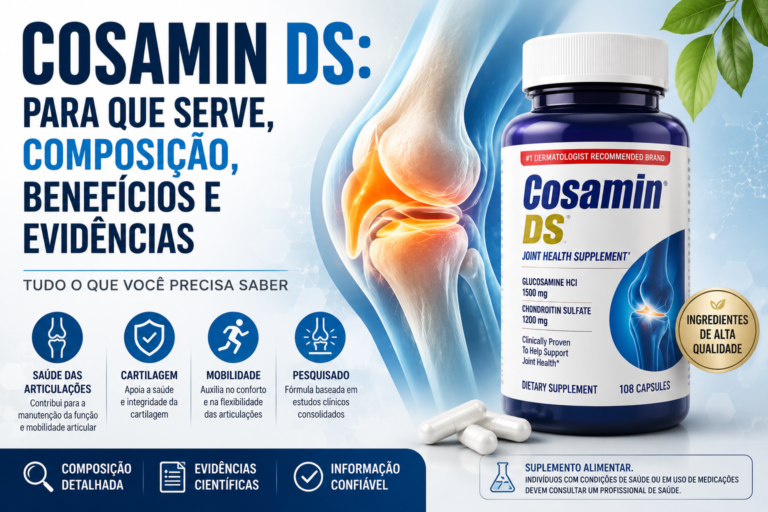 Cosamin DS: Para Que Serve, Composição, Benefícios e Evidências