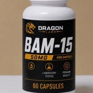 Cápsulas Dragon Labs BAM-15 50mg - Suporte à Saúde Celular e Bem-Estar