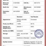 Cápsulas de 9-ME-BC Dragon Labs 50mg - Suporte para Saúde e Bem-Estar - 3